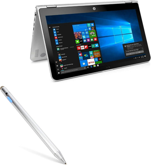 BoxWave Stylus Pen Compatible with HP Pavilion x360 Convertible 2-in-1 (15.6") - AccuPoint Active Stylus with Ultra