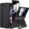 Galaxy Z Fold 3 Multifunction Business Case - Privacy Screen Protector, Hidden Kickstand, Wireless Charging, Thin