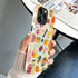 NOWETOO 16 Pro,Summer Case for iPhone Fruit Vegetable Collage Phone Case,Trendy Frosted Silicone Shockproof Cover