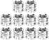 ledmomo 1/4" to 3/8" Camera Tripod Thread Adapter Convert Nut Screw Adapter (10PCS)