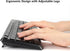 Wireless Keyboard and Mouse Combo for Windows, 2.4G Full-Sized Cordless Keyboard Mouse for Laptop PC Desktop Chrome