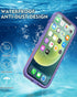 Waterproof Full Body Shockproof Case for iPhone 12 Pro Max with Screen Protector - Purple