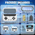 Inesore AirPods Pro 2nd Generation Case with Cleaner Kit, Compatible with AirPods Pro 1st and 2nd, White