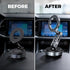 FLOBBER 360 Vacuum Magnetic Phone Holder for Car Adjustable Magsafe Car Mount - Compatible All Smart Device Phone