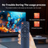 WDZP E1 1080P 4K New Projector Remote Control Replacement fit for NICPOW Full HD Supported Portable Bluetooth