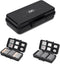 JJC Camera Battery SD Card Case for 3 Camera Batteries, 6 SD/5