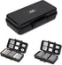 JJC Camera Battery SD Card Case for 3 Camera Batteries, 6 SD/5