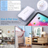 Costyle Slim Flat USB Wall Charger 2 Pack, 18W GaN Tech Fast Charge 3.0, Foldable Plug, White, Compatible for Samsung