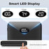 FERNIDA 10000mAh Pack 7.4V 5V/9V/12V Battery for DC Heated Vest, Pants, Shirt, Power Bank Type-C in&Out with Digital