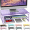 gianotter 2-Tier Metal Monitor Stand Riser, Office Desk Storage Organizer for Computer