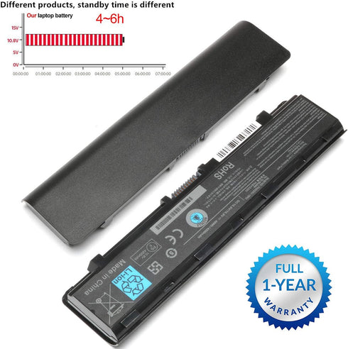 10.8V 48WH PA5024U-1BRS Battery Replacement for Toshiba Satellite C55-A C55T C855 C855D L855 L875 S855 P855 Series