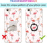 Transparent Heart Cell Phone Ring Holder, 360 Rotation Clear Heart Finger Ring Grip Stand for Phones