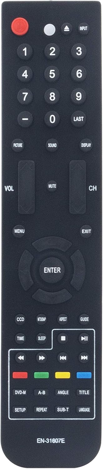 EN-31607E Replaced Remote for Element TV Models ELCHS192, ELCHW261, ELCHS262, ELCHS322, ELCHW321