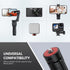 VRIG TP05 1/4" Extendable Mini Camera Tripod with Screw, Portable Desktop Tripod Selfie Stick Handle Grip Handheld
