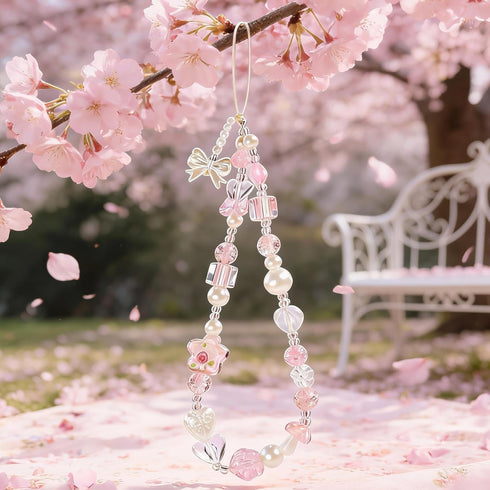 Cute Beaded Camera Wrist Strap - Adorable Lanyard for Digital Cameras & Phones