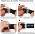 ID208 Plus Smart Watch Band, Lamshaw Stretch Nylon Adjustable Replacement Strap for Men & Women Compatible with Quican