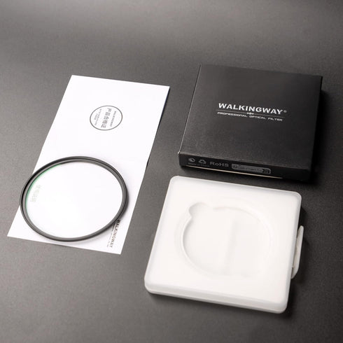 Walking Way 62mm UV Protection Filter, Ultra Slim MCUV HD Optical Glass, Multi Nano Coating, Scratch Resistant
