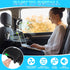 2 360 DaisyInner Pcs Car Fan for Backseat Dual Backseat Cooling Degree Rotatable Seat Fans with LED Light USB Car Rear