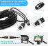 EKYLIN 16FT 5M Waterproof 4-Pin Car Video Extension Cable for CCTV Rearview Camera Truck Trailer