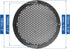 Unifizz 2pcs 6'' Plastic Audio Speaker Cover Mesh Subwoofer Grill Horn Guard Decorative Circle Grille Protector Black for Auto Car