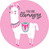 SPINPOP Grip and Kickstand for Phones and Tablets - Pink LLAMAZING Llama