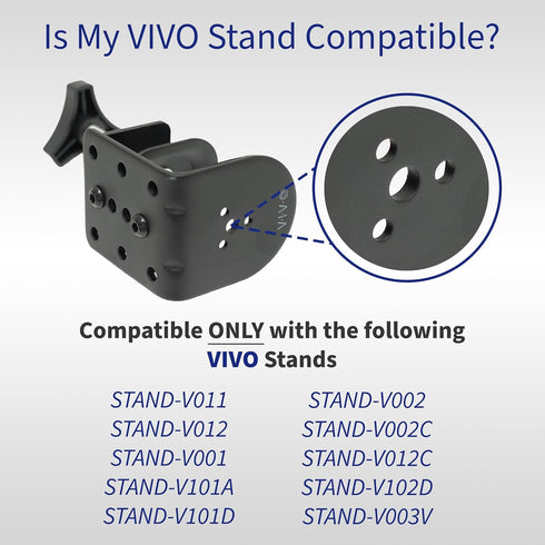 3 39 inches, STAND-V002, PT-SD-PL01B VIVO Steel Extra Tall Section Monitor Stand Pole Sturdy Center Pole for Monitor