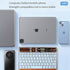 Portable Bluetooth Keyboard, 7-Colors RGB Backlit Mini Keyboard, Rechargeable Ultra-Slim Tablet Keyboard for
