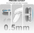 Clear Soft TPU Anti-Scratch Case Compatible with Apple AirPods Max, Ear Pad Cover, Headband Cover, Clear