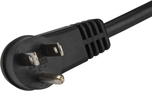 StarTech.com 6ft Computer Power Cord, Right Angle NEMA 5-15P to C13, Replacement AC Power Cord for PC/Monitor