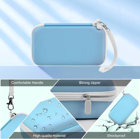 Case Compatible with ESOXOFFORE for Dylanto, Anchioo, WEEFUN, GKTZ, Amzelas, Mafiti Instant Print Camera, Blue