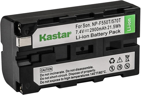 Kastar NP-F570T USB-C Battery 2-Pack, Replacement for Sony CCD-TRV67 CCD-TRV68 CCD-TRV71 CCD-TRV715 CCD-TRV716