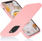 DTTO Shockproof Case Compatible with iPhone 12/12 Pro, Romance Series, Crystal Pink with Camera Protection