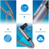 90 16ft/5M 360 Theater,TV,PS4,Sound Degree Optical Audio Cable Right Angle Toslink Cable Male to Male Degree