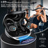 Wireless Earbuds Bluetooth Headphones, 80Hrs Playtime with IPX7 Waterproof Sports Earphones and Wireless Charging Case