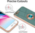 EYZUTAK Electroplated Magnetic Ring Holder Case, 360 Degree Rotation Metal Finger Ring Holder for iPhone 7 Plus 8 Plus