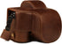 MegaGear Genuine Leather Camera Case for Nikon Z50 (16-50mm)
