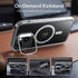 ESR iPhone 13/14 Case, Clear Magnetic Phone Case with Built-in Camera Ring Stand, Military-Grade Protection, Compatible