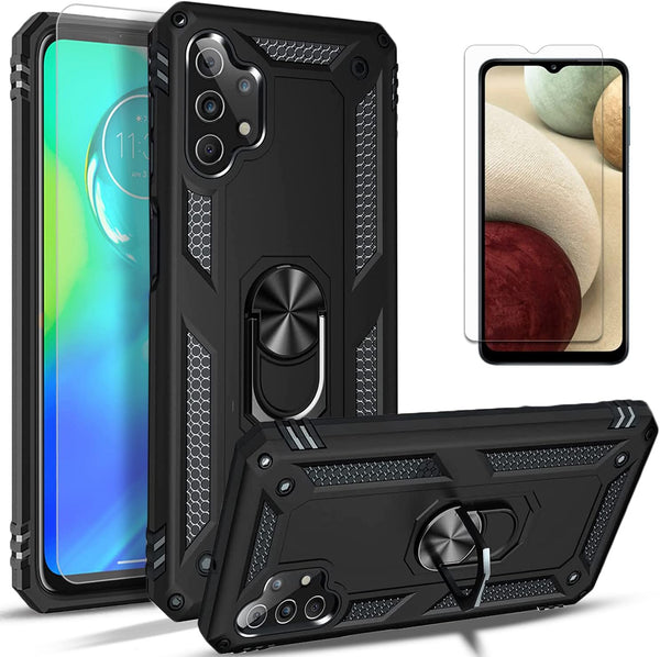 STARSHOP Compatible with Samsung Galaxy A32 5G Case, Military Grade Shockproof Protective Dual Layer Cover with