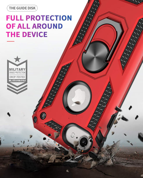 Korecase for iPhone 6 6s, iPhone 7 and iPhone 8 Case, Extreme Protection Military Armor Dual Layer Cover with 360