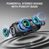 Donerton 5.4 6000mAh 36H IPX7 Bluetooth Speakers, Portable Wireless Speaker, Playtime, White Elephant Gifts for Adults