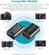 NEEWER NP-FW50 Camera Battery Charger Set, Compatible with Sony ZV-E10 A7 Series, 2 Pack 1100mAh Batteries, Dual Charger