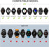 NotoCity 26MM Compatible Watch Band for Fenix 6X Pro - Fits Fenix 6/Fenix 5X/Fenix 3/HR/Tactix/Descent MK1/D2 Delta