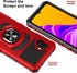 for Samsung Galaxy Xcover 6 Pro Phone Case with Tempered Glass Screen Protector, Military Grade Heavy Duty Shockproof