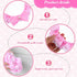 Yuanchu 23"-27" Lovely Computer Monitor Cover, Cute Bow-knot Dust Protector Pink TV Screen Monitor Decoration Dust