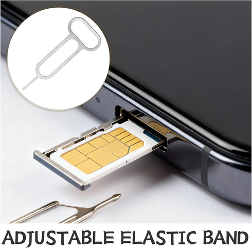 300pcs Alipis Sim Card Removal Tool Pin and Ejector Needle for Cell Phone Sim Tray Extraction Compatible