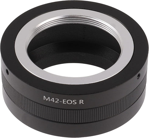 M42-EOSR M42 M42 R5 R6 R7 R8 R3 R10 R50 R100 Fotga to RF Lens Adapter, Full Metal Manual Focus Adapter for Mount Lens