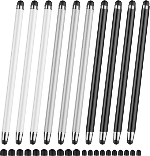 Acempire Stylus (10 Pcs), 2-in-1 Stylus Pen for Touchscreen, High Precision and Sensitivity,