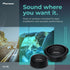 Pioneer TS-T15 3/4” Soft Dome Tweeter Car Speakers, Pair, Smooth Upper Range, Clear Sound Quality