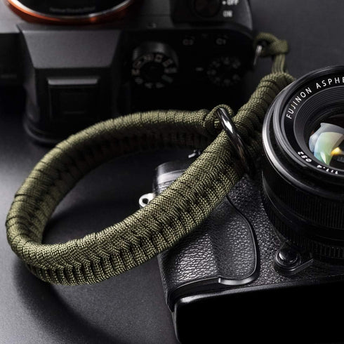 Qiang Ni Camera Wrist Strap - Paracord High-end Camera Hand Strap Wrist Lanyard for DSLR or Mirrorless Camera