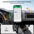 Miracase 2 Pack Phone Holders for Your Car with Metal Hook Clip, Air Vent Cell Phone Stand Car Mount, Universal